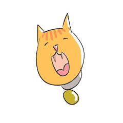 [LINEスタンプ] おかしい猫