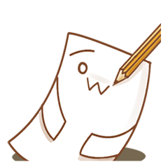 [LINEスタンプ] Just A Paper (english version)
