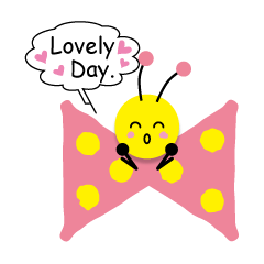 [LINEスタンプ] Lovely Butterfly