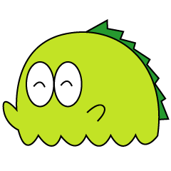 [LINEスタンプ] 小さな怪獣 カワゴン