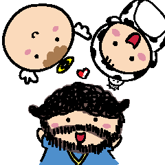 [LINEスタンプ] Pansu ＆ Moo