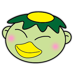 [LINEスタンプ] カッパのポコキチ