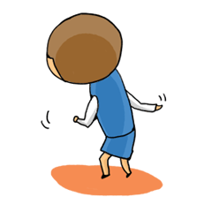 [LINEスタンプ] 恋するこけしちゃん