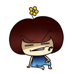 [LINEスタンプ] Flower Family . 543