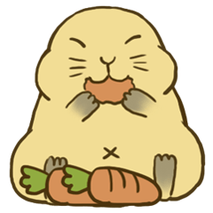 [LINEスタンプ] Groundhog:fat-Po