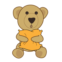 [LINEスタンプ] My little bear (MheeNao English version)