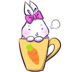 [LINEスタンプ] Whit Rabbit