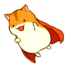 [LINEスタンプ] しまハムスタンプ