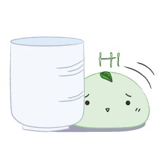 [LINEスタンプ] Little Mochi's Diary(EN)