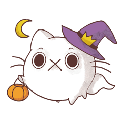 [LINEスタンプ] Fab Cat Halloween Specialの画像（メイン）