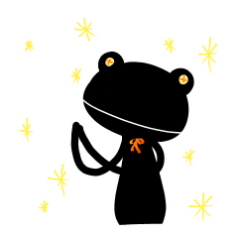 [LINEスタンプ] かえるクン