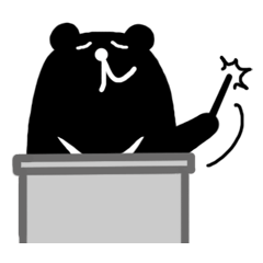 [LINEスタンプ] The teacher said