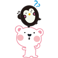 [LINEスタンプ] Egg Penguin＆Fat Bear