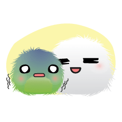 [LINEスタンプ] Furball Have a Feeling to Confess！