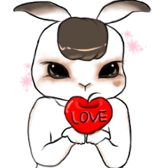 [LINEスタンプ] Crazy Rabbit M.M 2