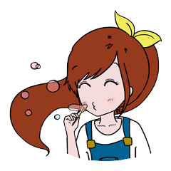 [LINEスタンプ] Jeannie's Daily Life