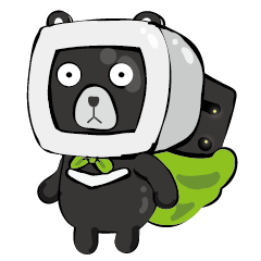 [LINEスタンプ] Game Bell (Bear)