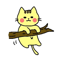 [LINEスタンプ] 癒され ねこやん