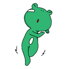 [LINEスタンプ] Frog Ben (Japanese  ver.)