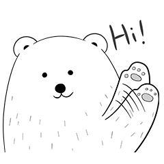 [LINEスタンプ] Baebae Bear (Boobaa's sweetlove)
