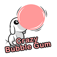 [LINEスタンプ] Crazy Bubble Gum