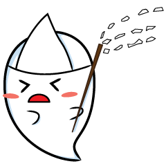 [LINEスタンプ] Moji Ghost