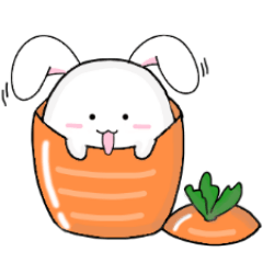 [LINEスタンプ] HI！！Snow Rabbit