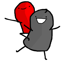 [LINEスタンプ] Red and more Friends