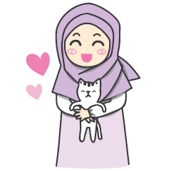 [LINEスタンプ] Aleena cute hijab