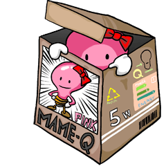 MAME-Q キュートで可愛い豆電球ピンク
