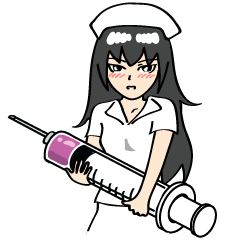 [LINEスタンプ] Nurse lovely