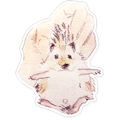[LINEスタンプ] ハリネズミさんの日常