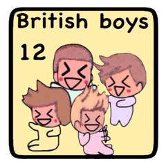 [LINEスタンプ] British boys9