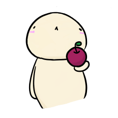 [LINEスタンプ] 毒りんごをあげる