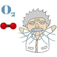 [LINEスタンプ] Elements, Compounds ＆ Nutrients