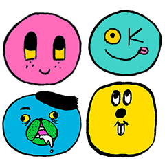 [LINEスタンプ] Today's face