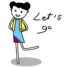 [LINEスタンプ] Miss Penpichit ver. cute girl
