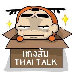 [LINEスタンプ] Kaeng Som Thai Talk