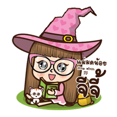 [LINEスタンプ] little witch jiji