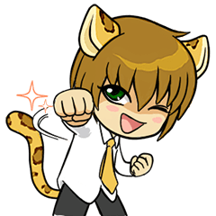 [LINEスタンプ] Leopard-Meow daily.(Sequel)