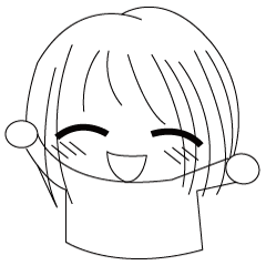 [LINEスタンプ] The cute girl's  Daily Life