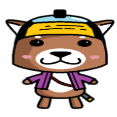 [LINEスタンプ] 拙者、柴侍サスケ