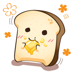 [LINEスタンプ] Toast Story for Yu