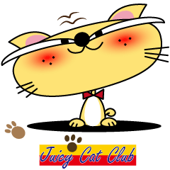 [LINEスタンプ] Juicy Cat Club-3の画像（メイン）