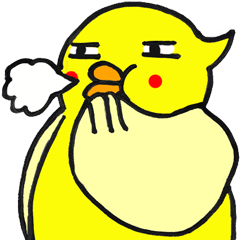 [LINEスタンプ] Life of yellow chicks