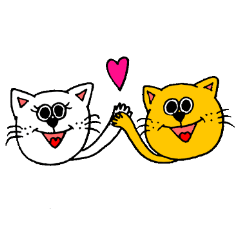 [LINEスタンプ] まんまるねこちゃんズの画像（メイン）