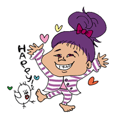 [LINEスタンプ] ランランと仲間たちの画像（メイン）