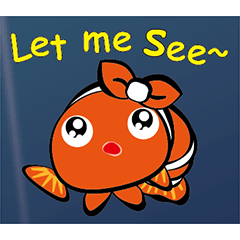 [LINEスタンプ] Clownfish-sea lifeの画像（メイン）