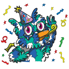 [LINEスタンプ] Crazy Birds