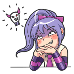 [LINEスタンプ] Reyna (Reon's sister) from re:ON Comics